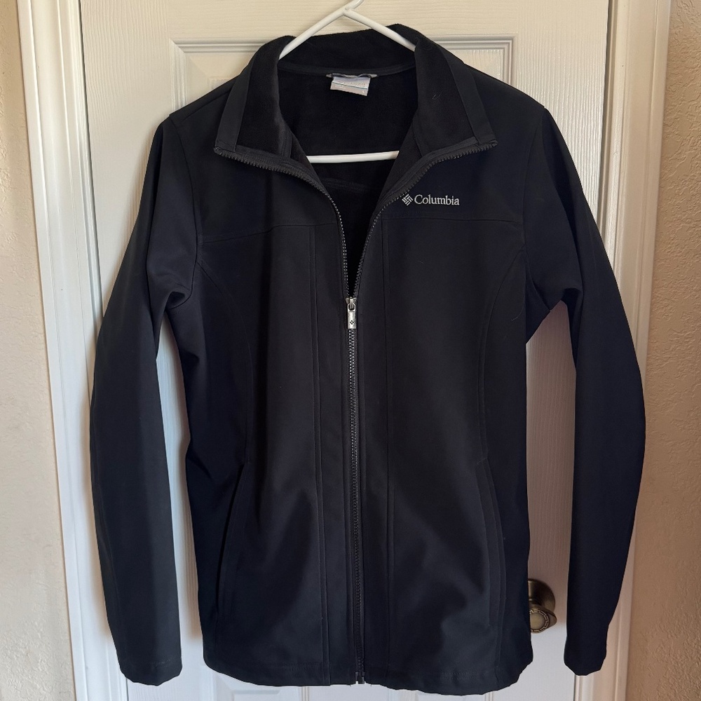Columbia lightweight jacket black Sz L